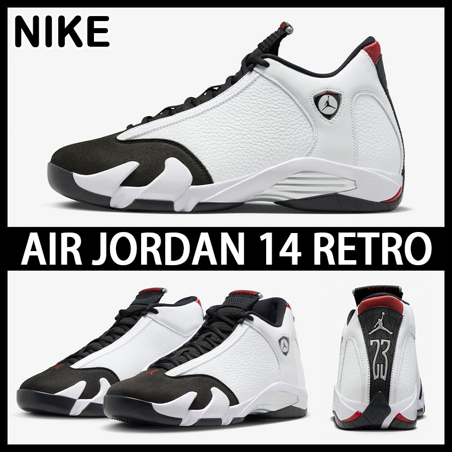 Air Jordan 14 Retro 2024 'Black Toe' 487471-160 Men