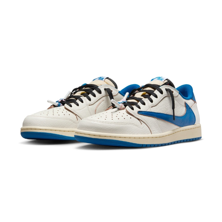 Air Jordan 1 Low OG Travis Scott Fragment Sail DM7866-104 Men Women