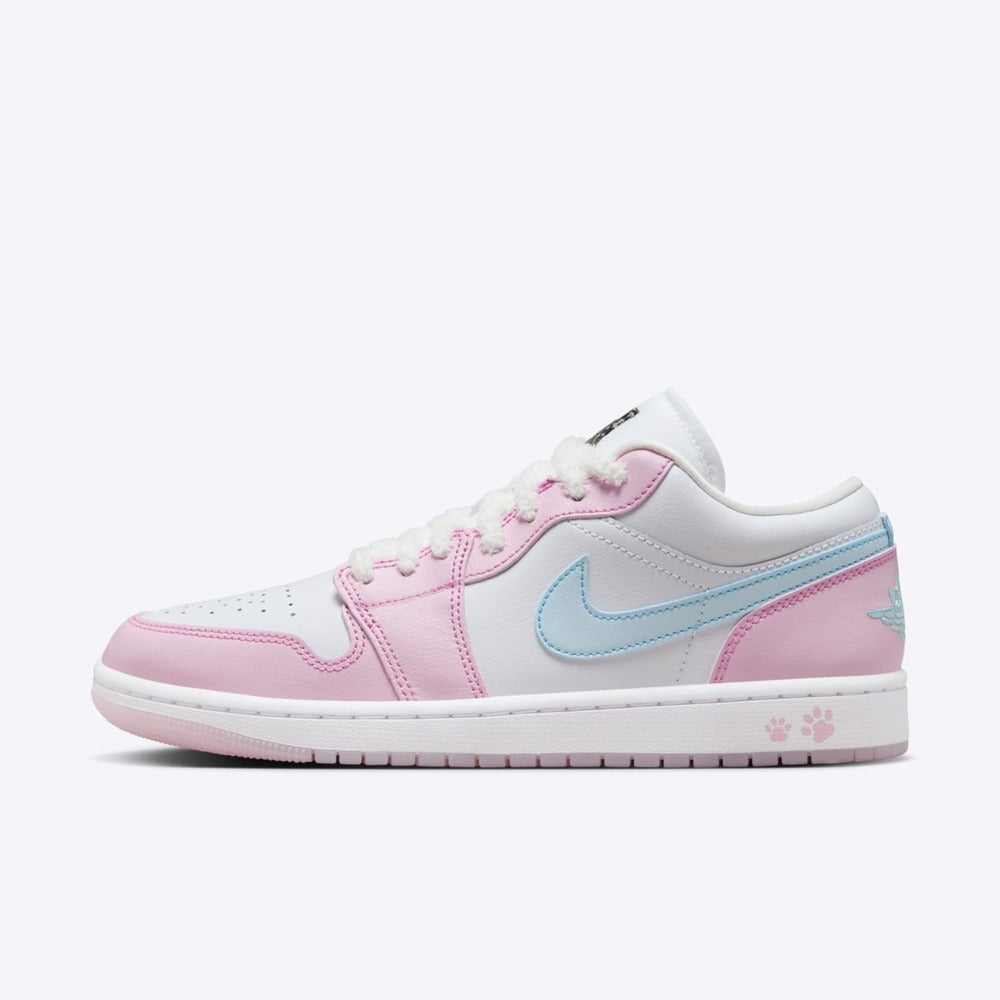 Air Jordan 1 Low SE 'Paw Print' HM3706-141 Women Men