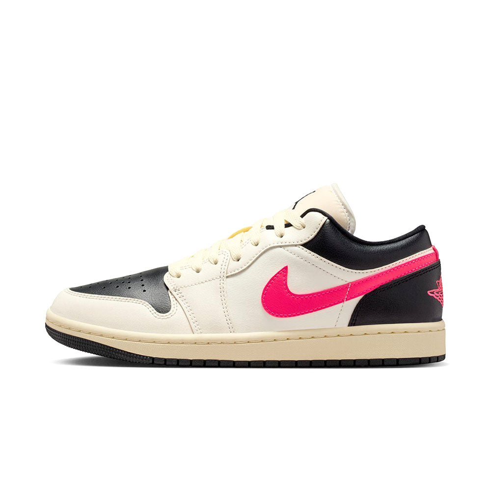 Air Jordan 1 Low 'Pale Ivory Black Muslin' DC0774- 107 Women Men