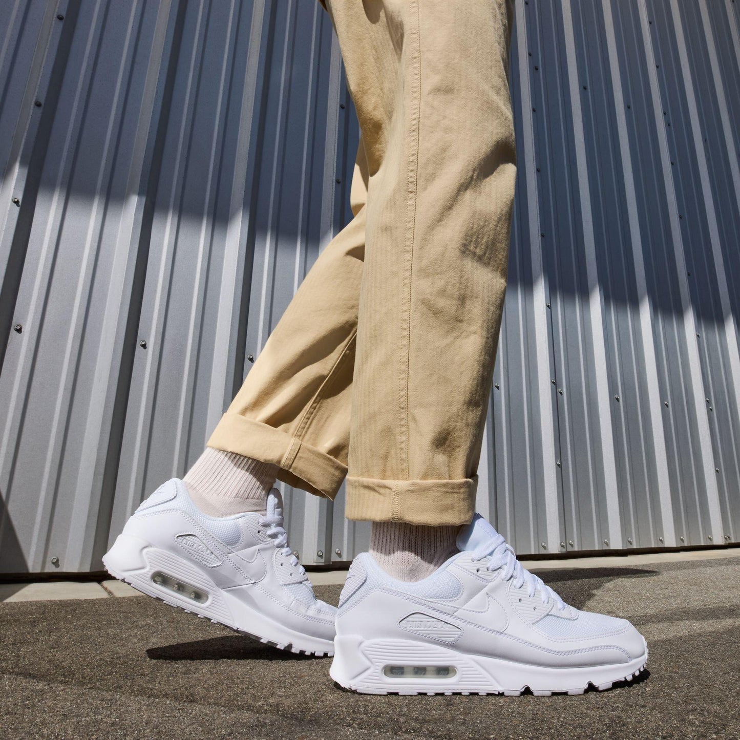 Nike Air Max 90 'Triple White' CN8490-100 Men