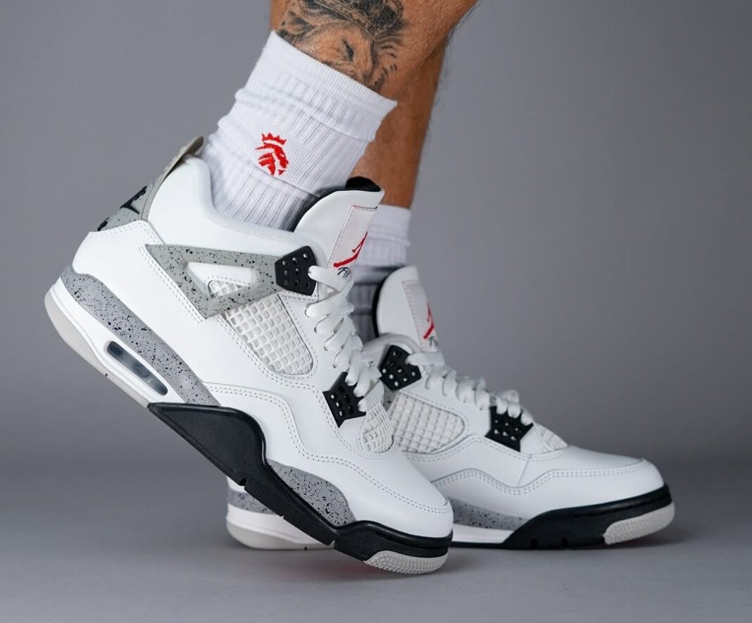 Air Jordan 4 Retro OG 2025 'White Cement' FV5029-100  Men Women GS