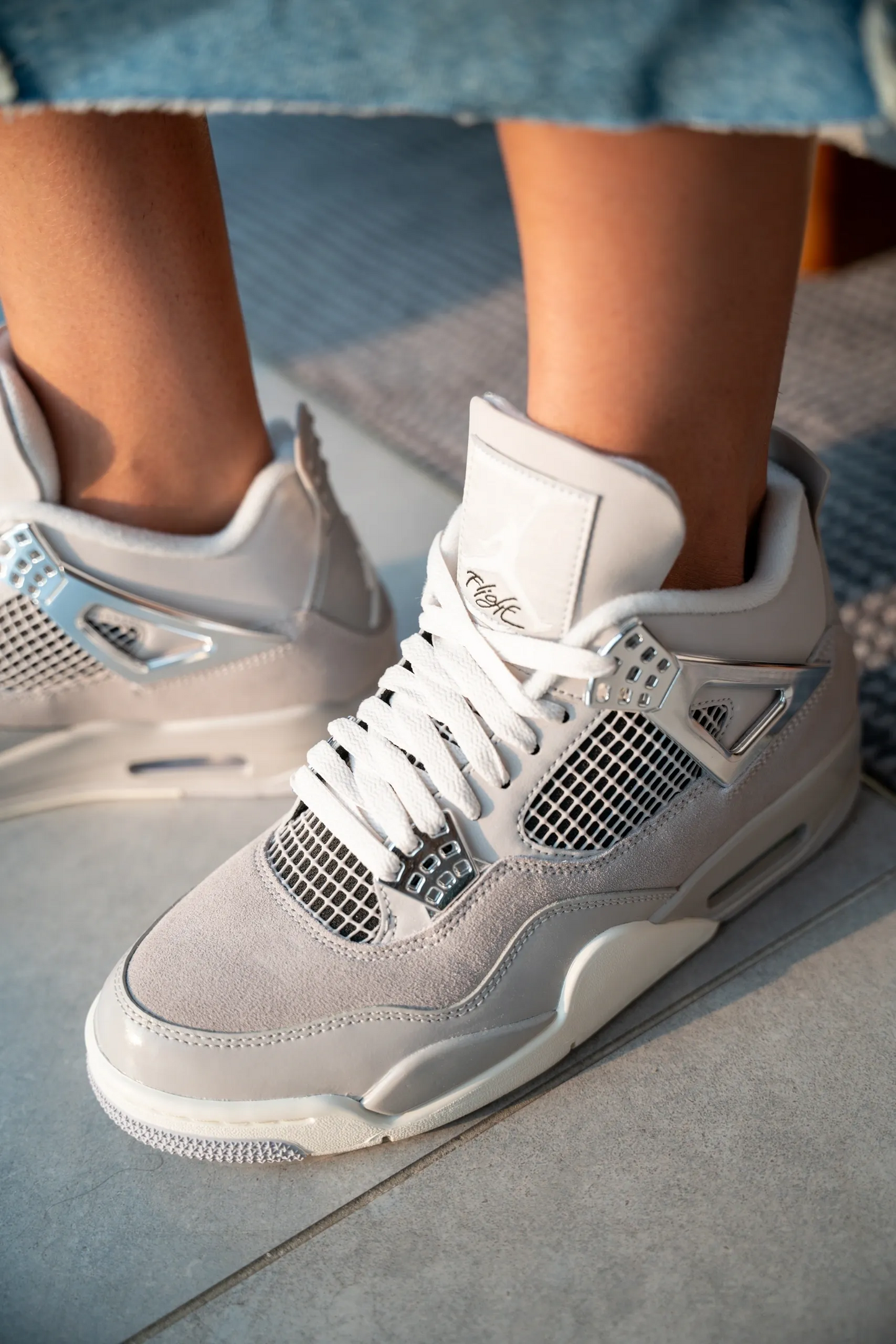 Air Jordan 4 'Light Iron Ore' AQ9129-001 Men Women