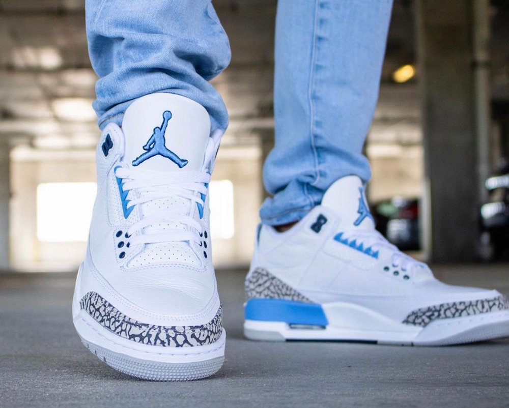 Air Jordan 3 Retro 'UNC' CT8532-104