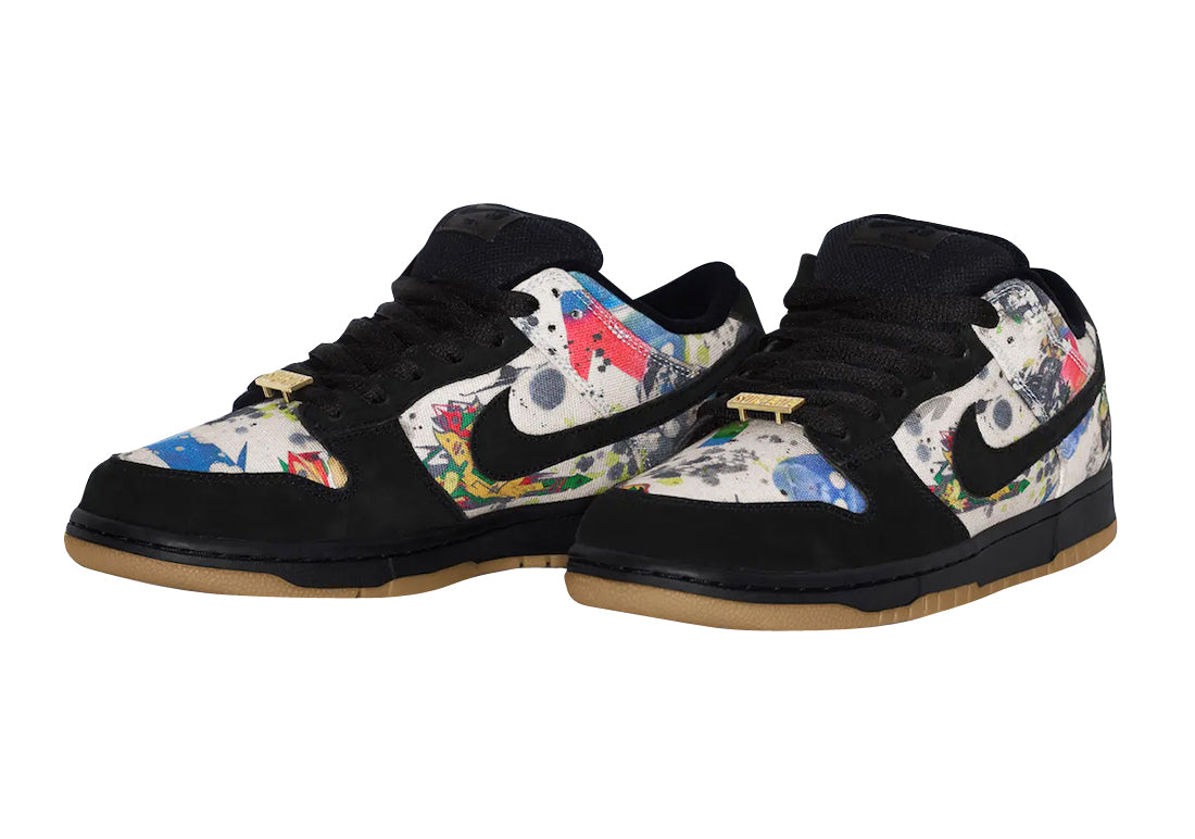 Nike x Supreme SB Dunk Low 'Rammellzee' FD8778-001 Men