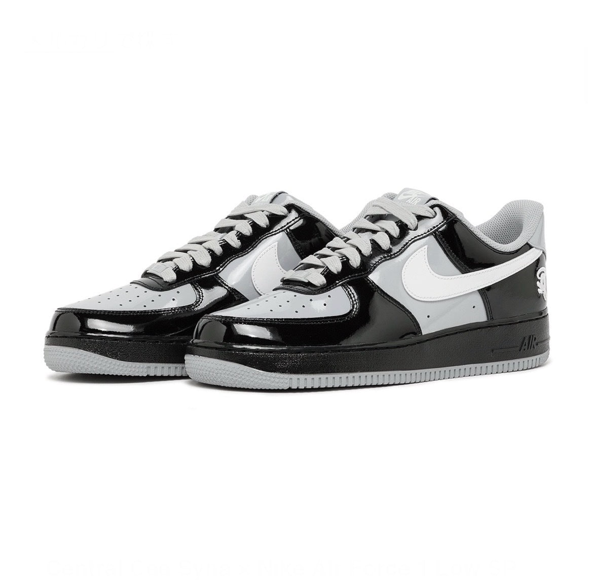 Central Cee x Nike Air Force 1 Low 'Black White Smoke Grey' IO9974-010