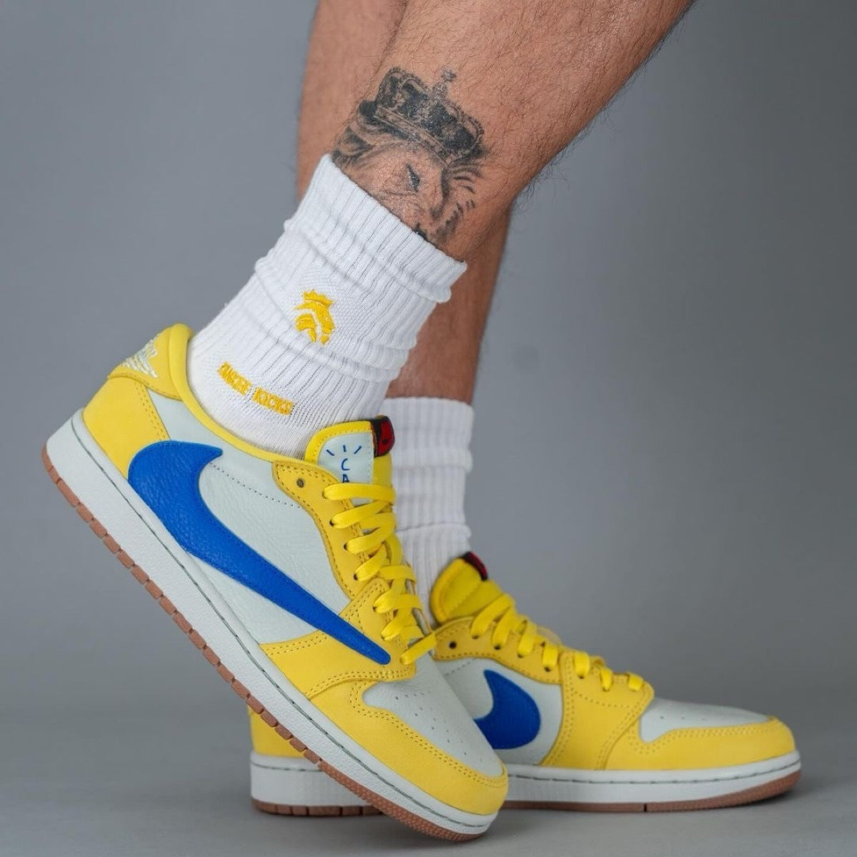 Travis Scott x Air Jordan 1 Retro Low OG SP 'Canary'
