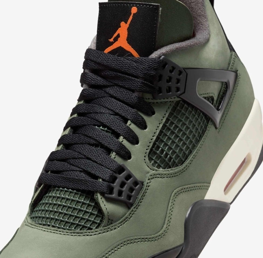 Undefeated x Air Jordan 4 Retro 2025 'Green' IB1519-200