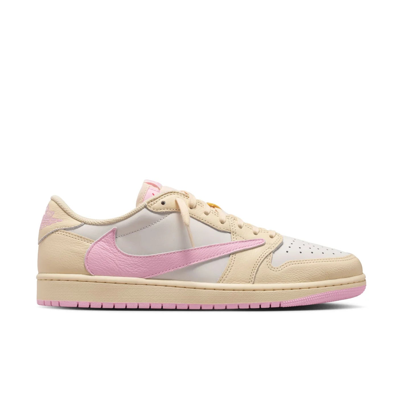 Travis Scott x Air Jordan 1 Retro Low OG 'Muslin Pink' IQ7604-100