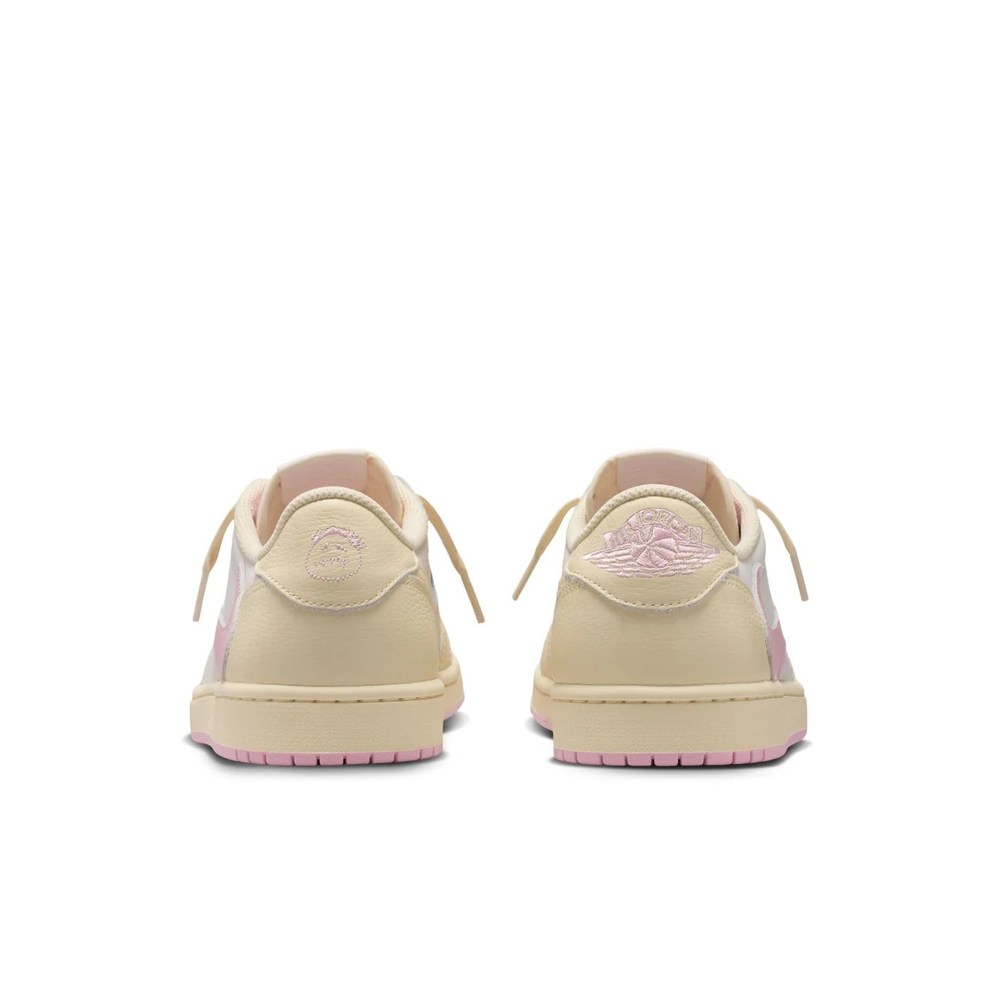 Travis Scott x Air Jordan 1 Retro Low OG 'Muslin Pink' IQ7604-100