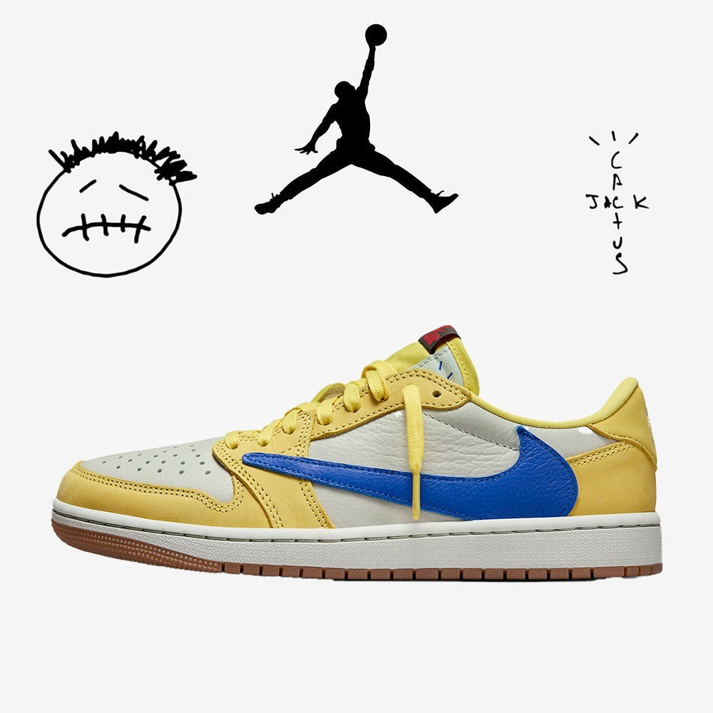 Travis Scott x Air Jordan 1 Retro Low OG SP 'Canary'