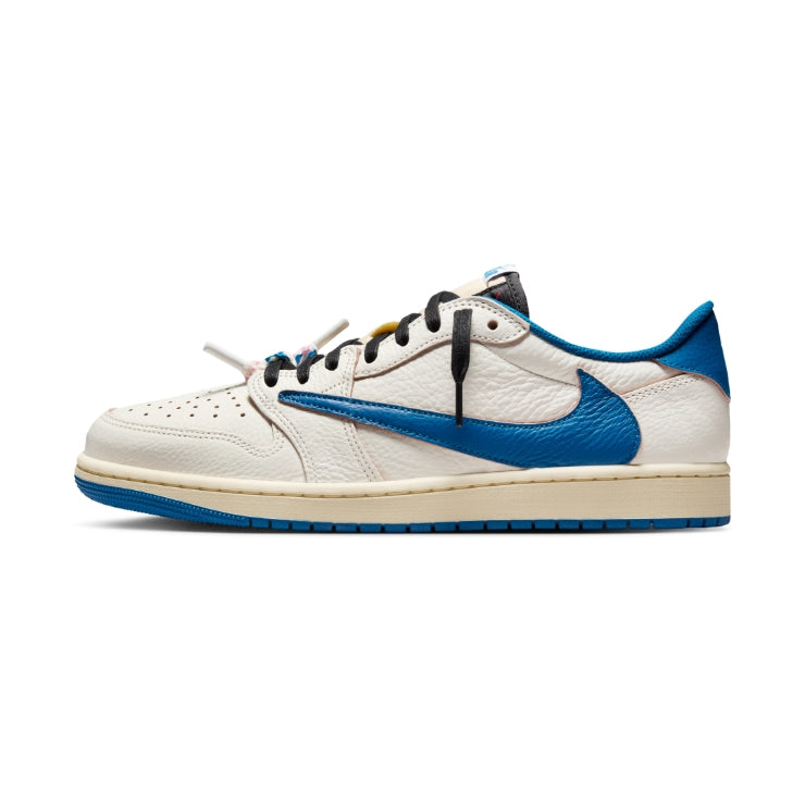 Air Jordan 1 Low OG Travis Scott Fragment Sail DM7866-104 Men Women