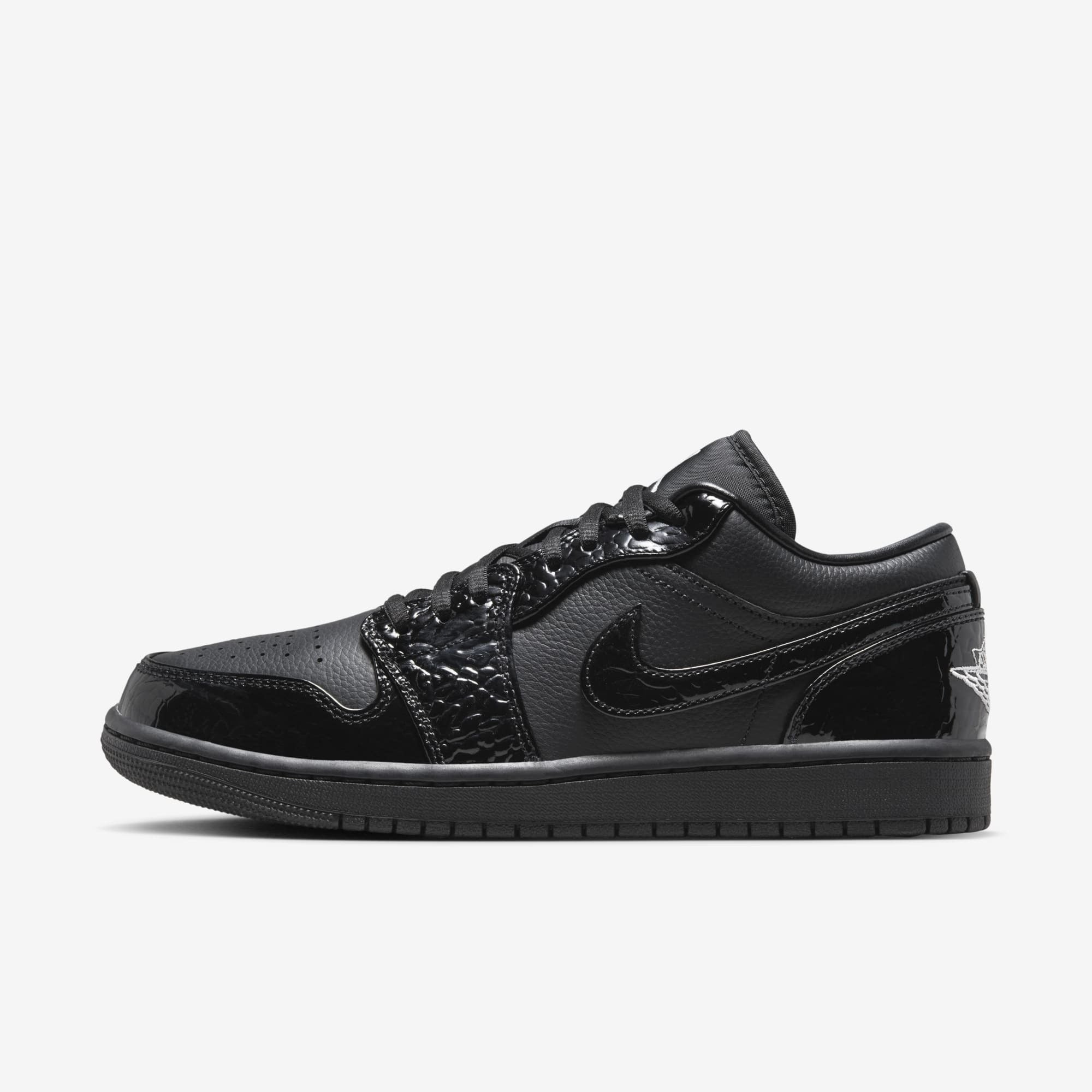 Air Jordan 1 Low SE 'Black Croc' HJ7743-010 Damen Herren