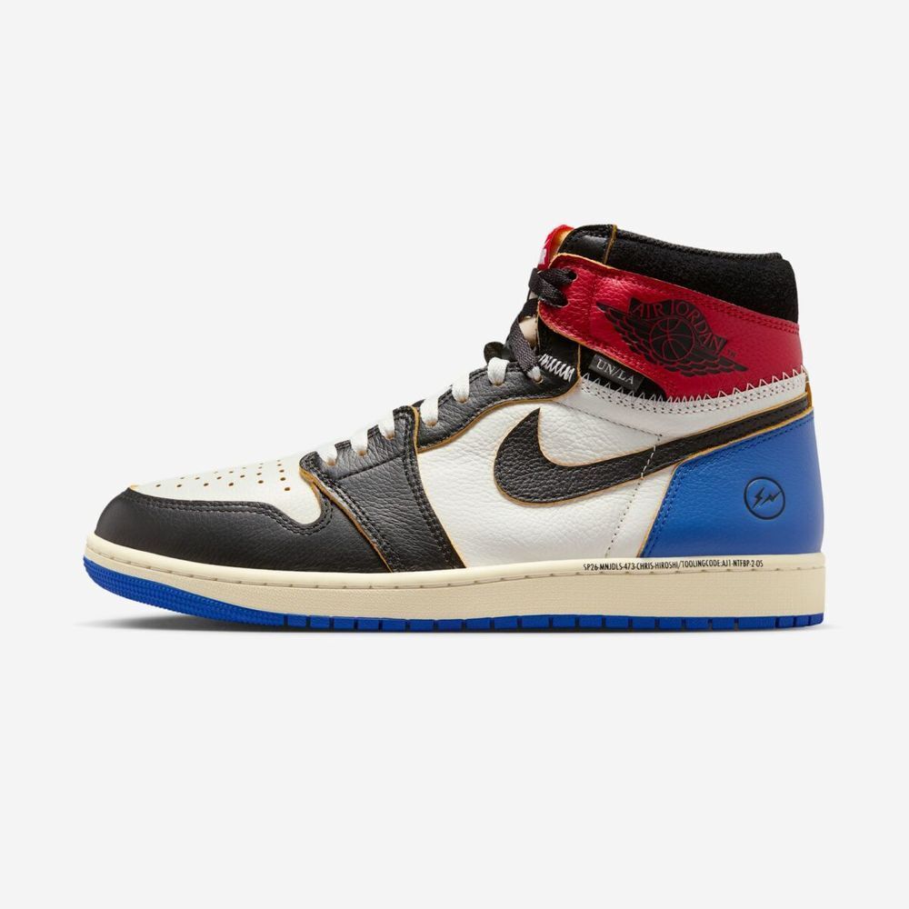 Fragment Design x Union LA x Air Jordan 1 Retro High OG 'Varsity Red Sport Royal'