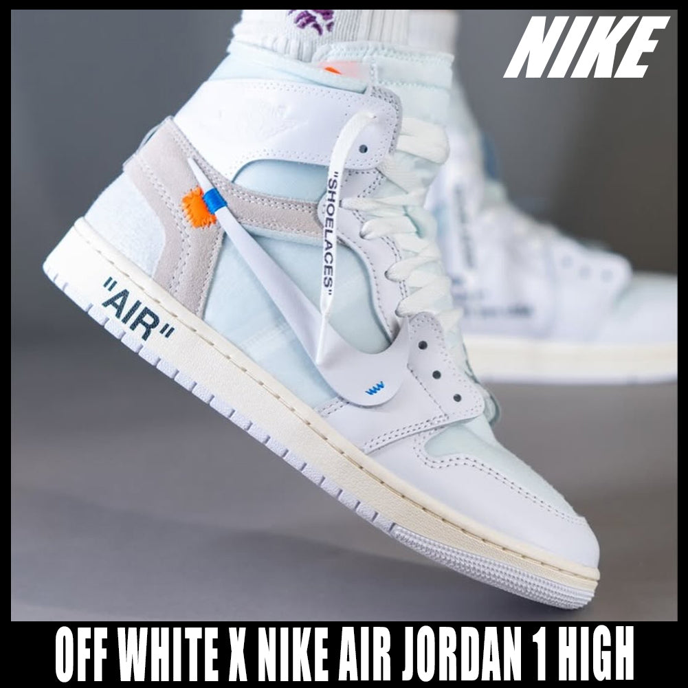 Off-White x Air Jordan 1 Retro High OG 'Alaska'