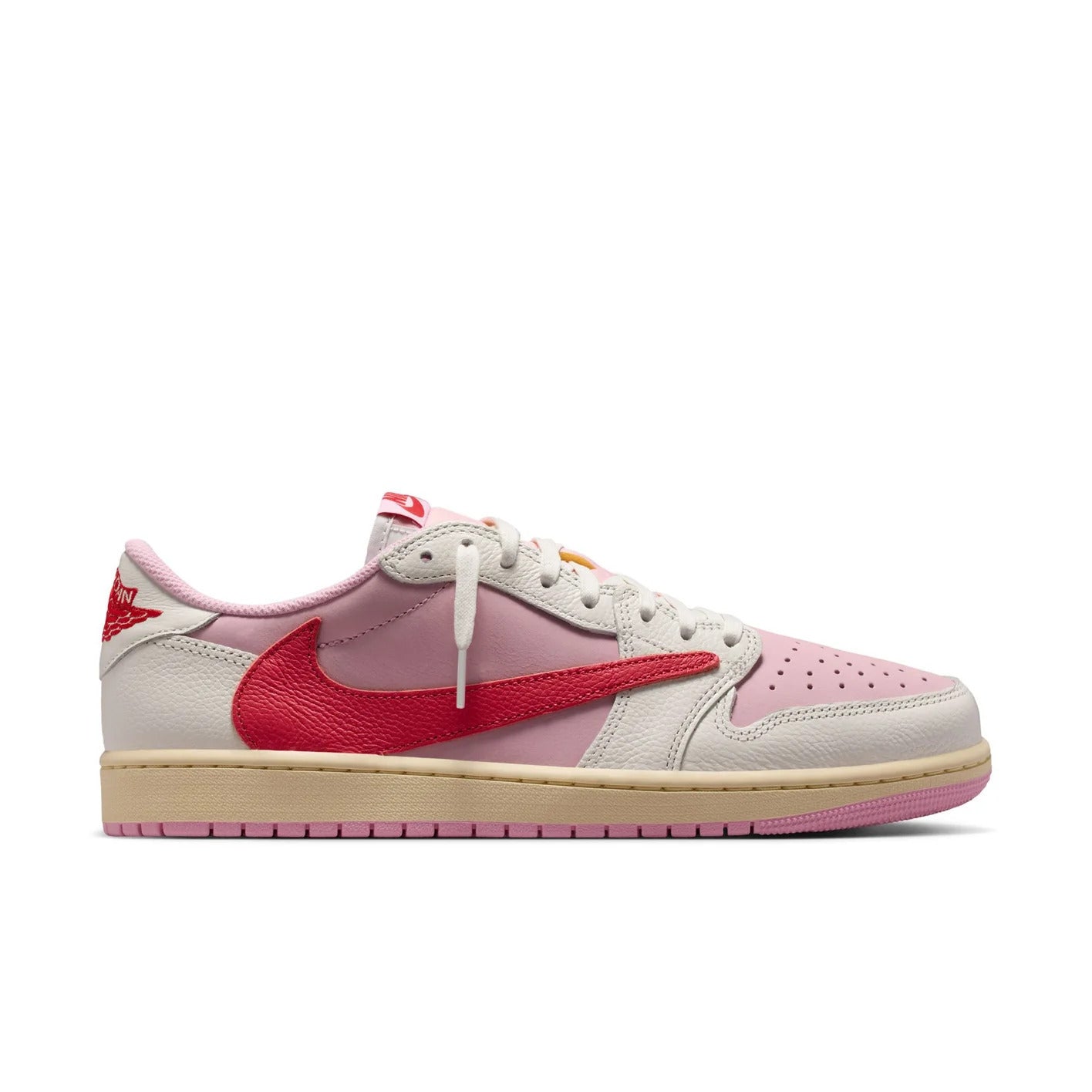Travis Scott x Air Jordan 1 Retro Low OG 'Sail Tropical Pink' IQ7604-101