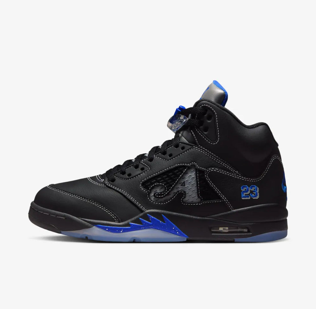 Awake NY x Air Jordan 5 Retro 'Black Racer Blue' DV4982-004
