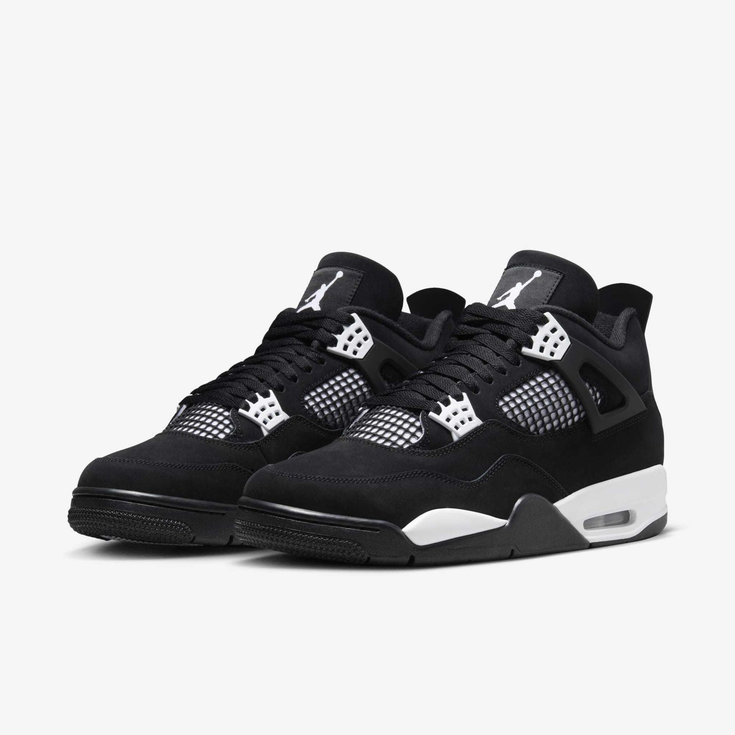 Air Jordan 4 Retro 'White Thunder' FQ8138-001 Men Women GS