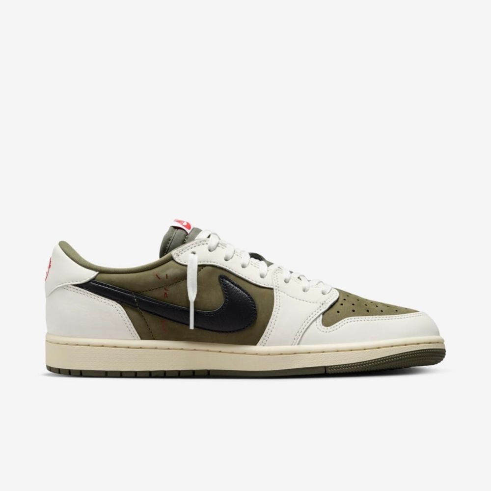 Travis Scott x Air Jordan 1 Retro Low OG SP 'Olive' DM7866-200 Men Women