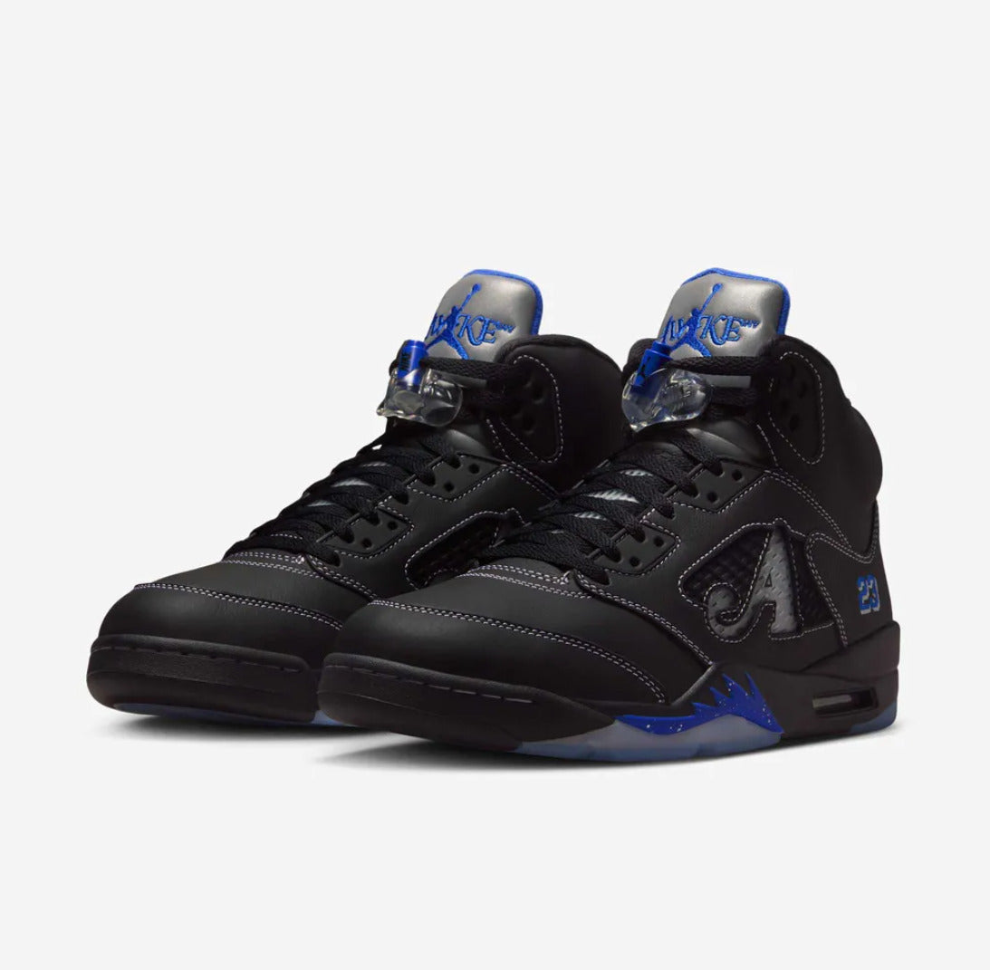Awake NY x Air Jordan 5 Retro 'Black Racer Blue' DV4982-004