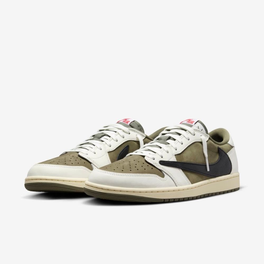 Travis Scott x Air Jordan 1 Retro Low OG SP 'Olive' DM7866-200 Men Women