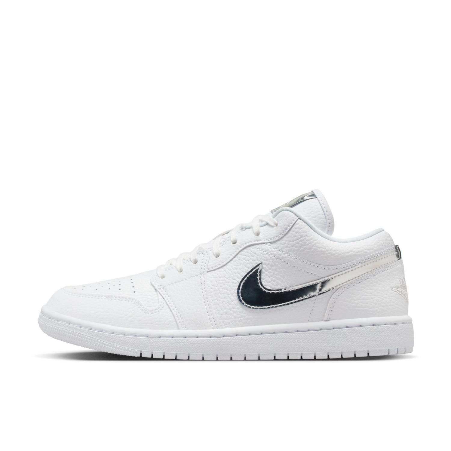 Air Jordan 1 Low SE 'White Metallic Silver' IQ9381-100