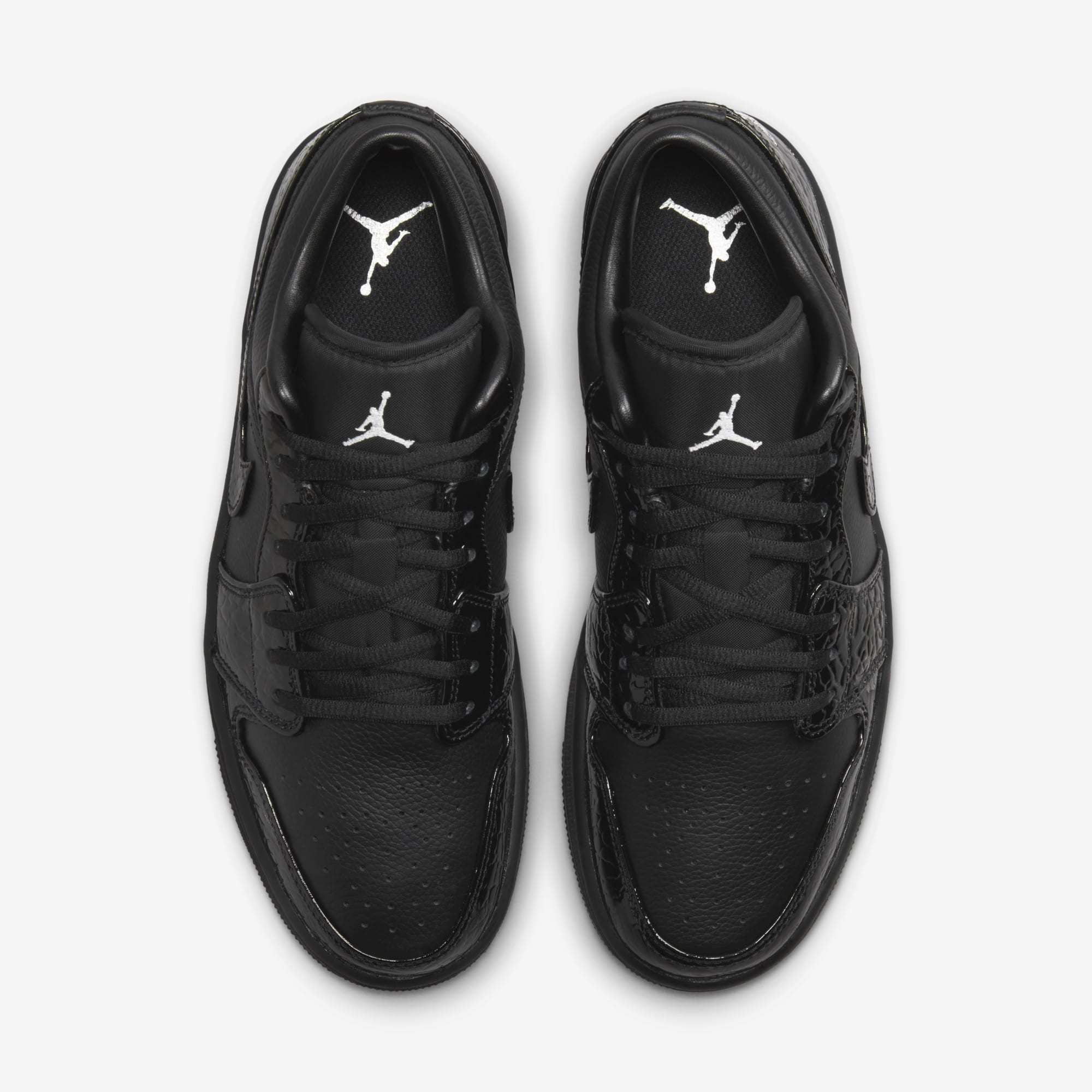 Air Jordan 1 Low SE 'Black Croc' HJ7743-010 Damen Herren