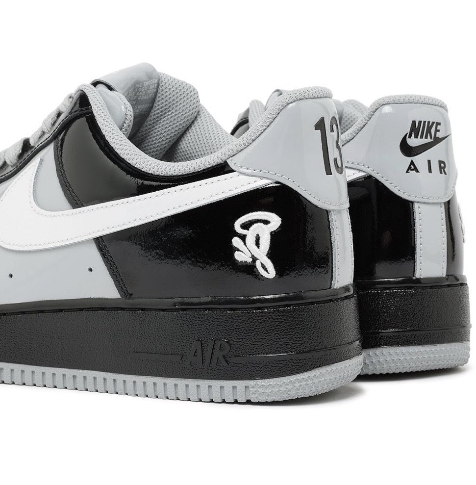 Central Cee x Nike Air Force 1 Low 'Black White Smoke Grey' IO9974-010
