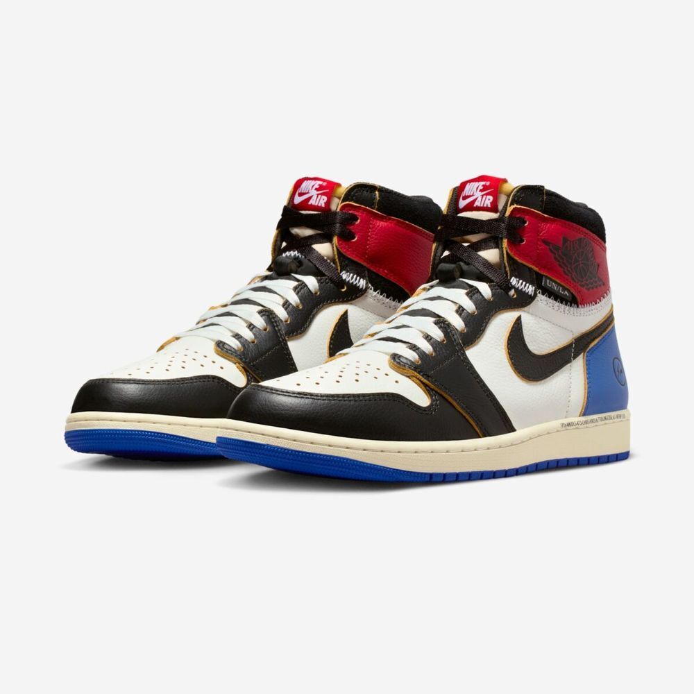 Fragment Design x Union LA x Air Jordan 1 Retro High OG 'Varsity Red Sport Royal'
