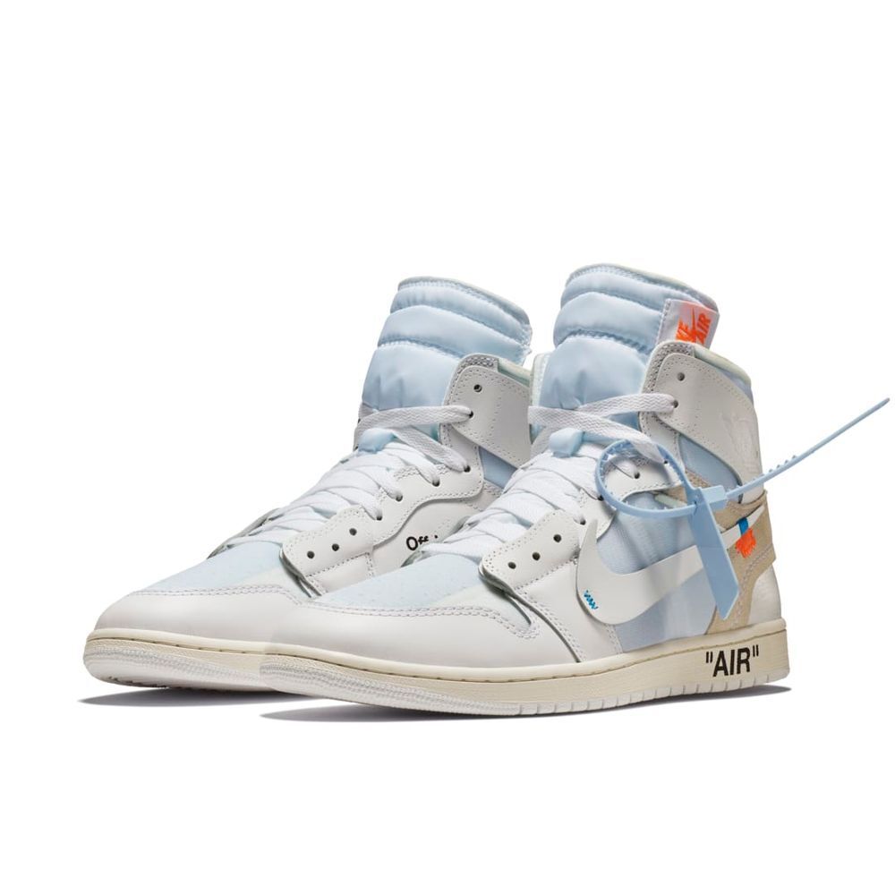 Off-White x Air Jordan 1 Retro High OG 'Alaska'