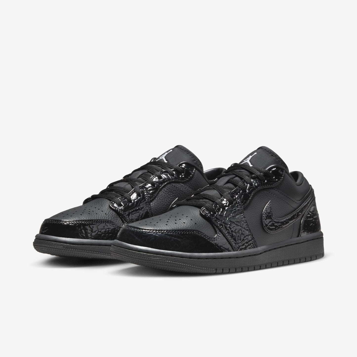 Air Jordan 1 Low SE 'Black Croc' HJ7743-010 Women Men
