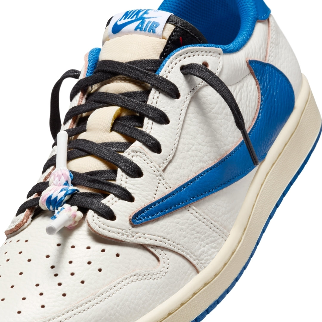 Air Jordan 1 Low OG Travis Scott Fragment Sail DM7866-104 Men Women