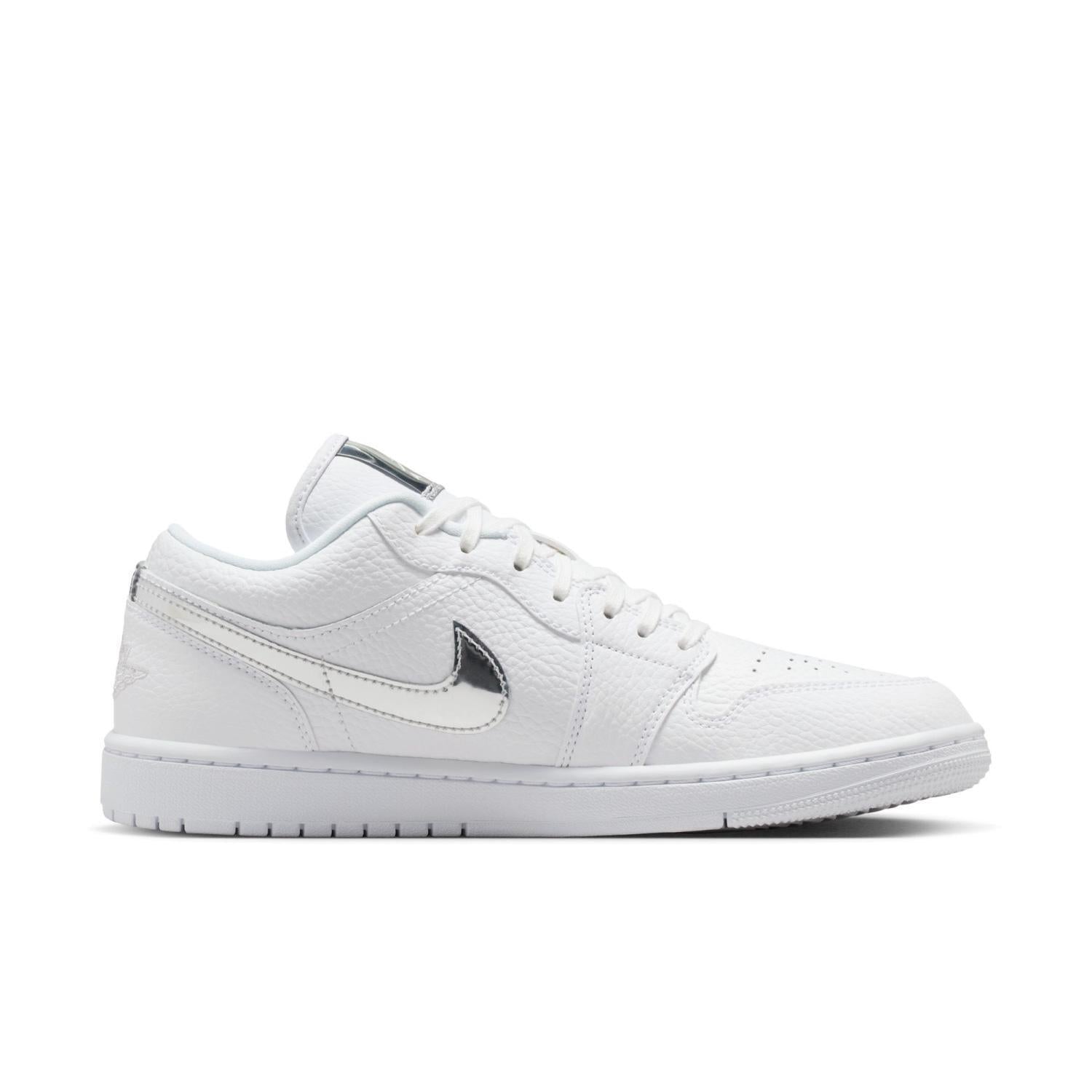 Air Jordan 1 Low SE 'White Metallic Silver' IQ9381-100