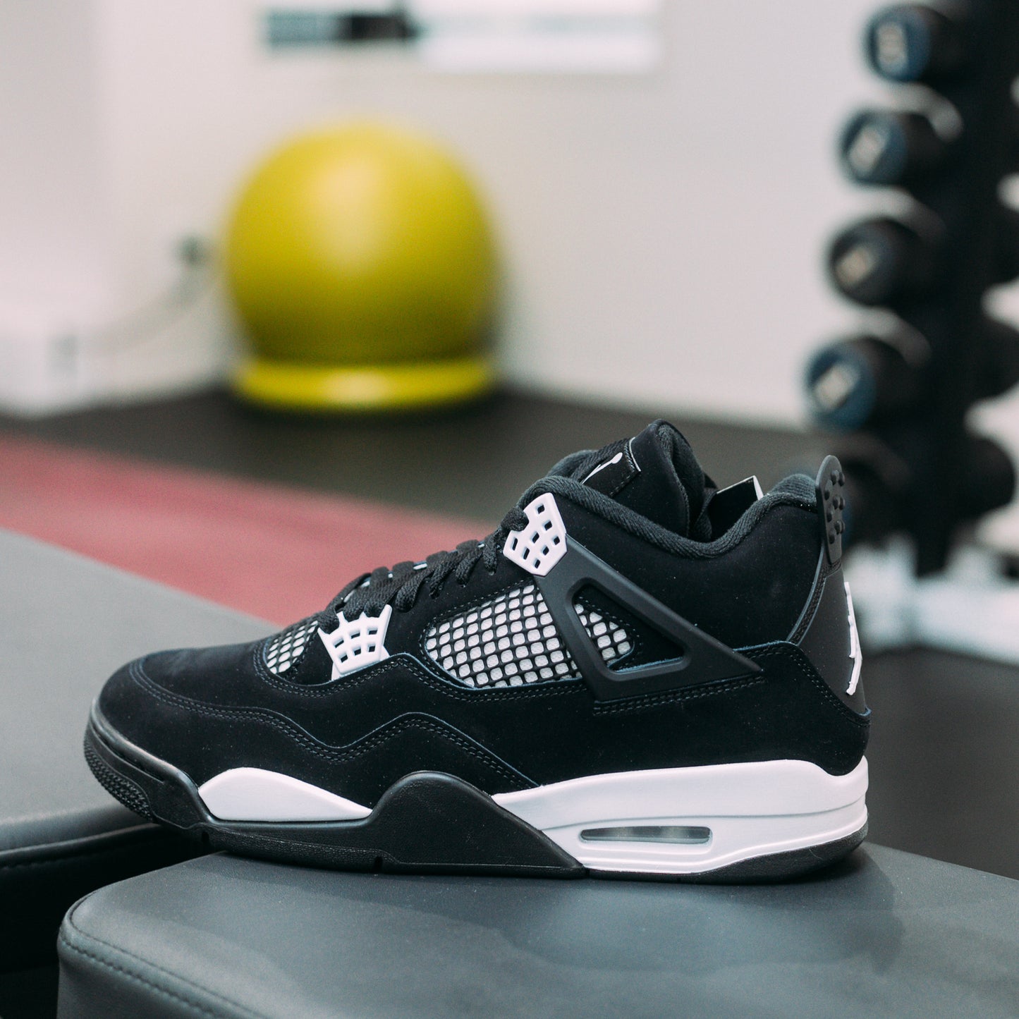 Air Jordan 4 Retro 'White Thunder' FQ8138-001 Men Women GS