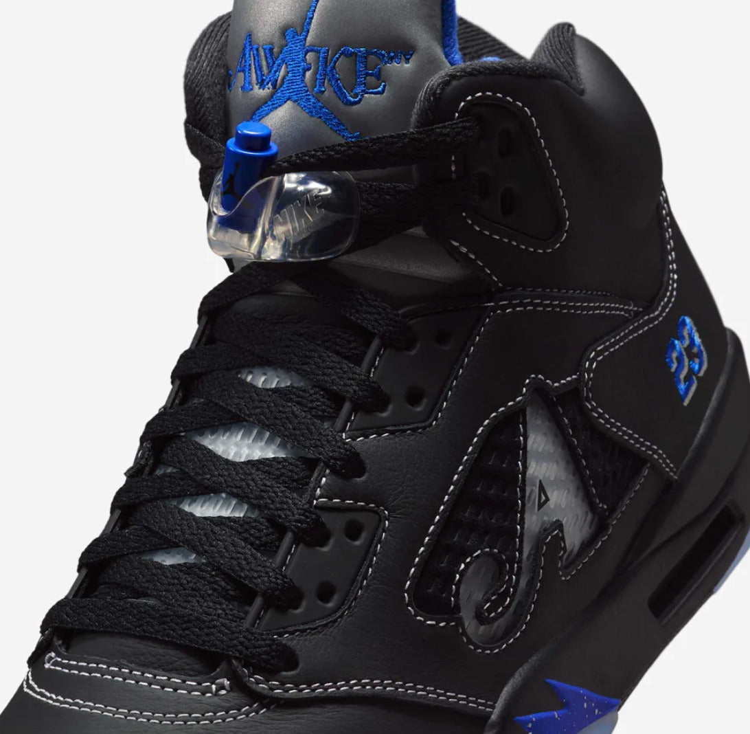 Awake NY x Air Jordan 5 Retro 'Black Racer Blue' DV4982-004