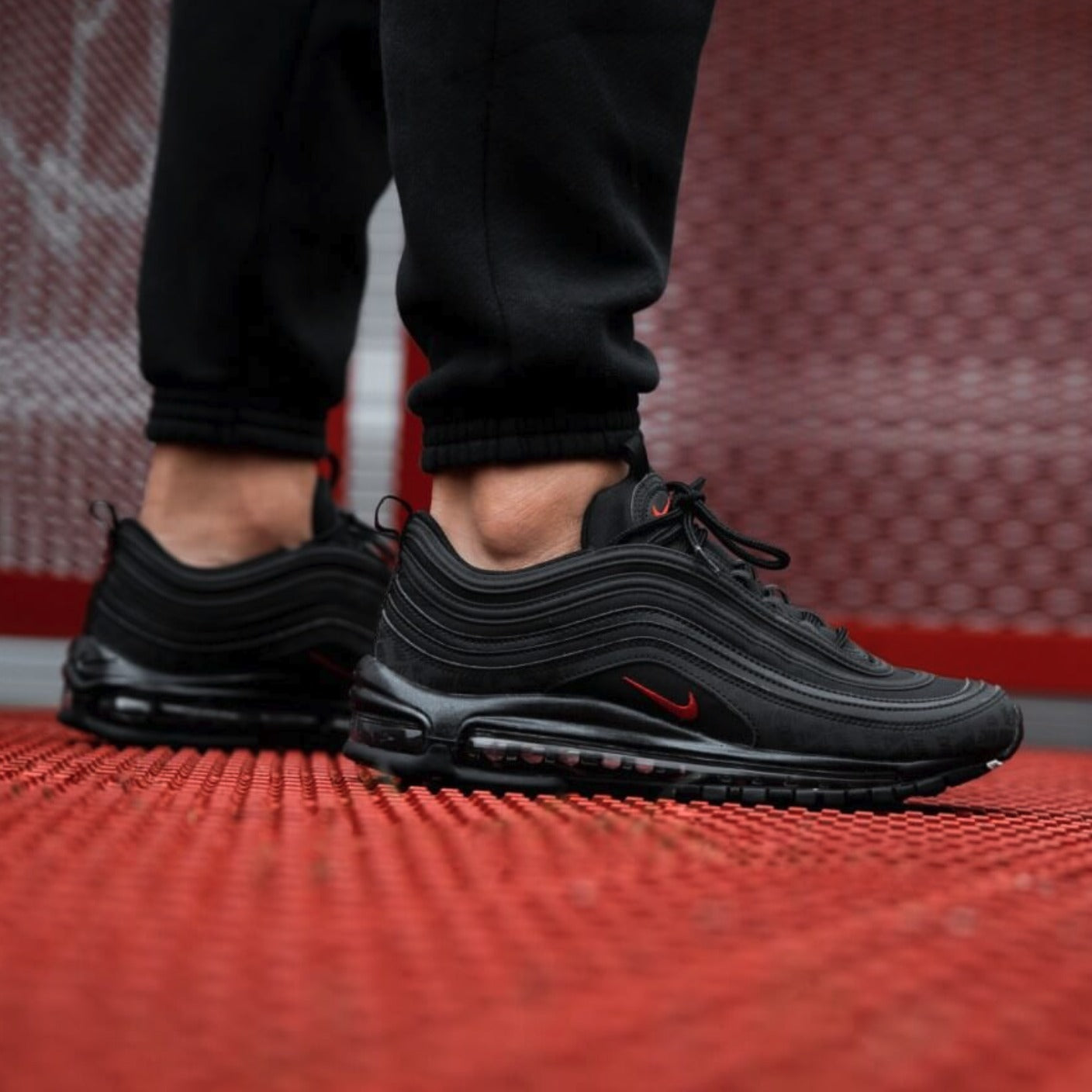 Nike Air Max 97 Schwarz University Rot AR4259-001