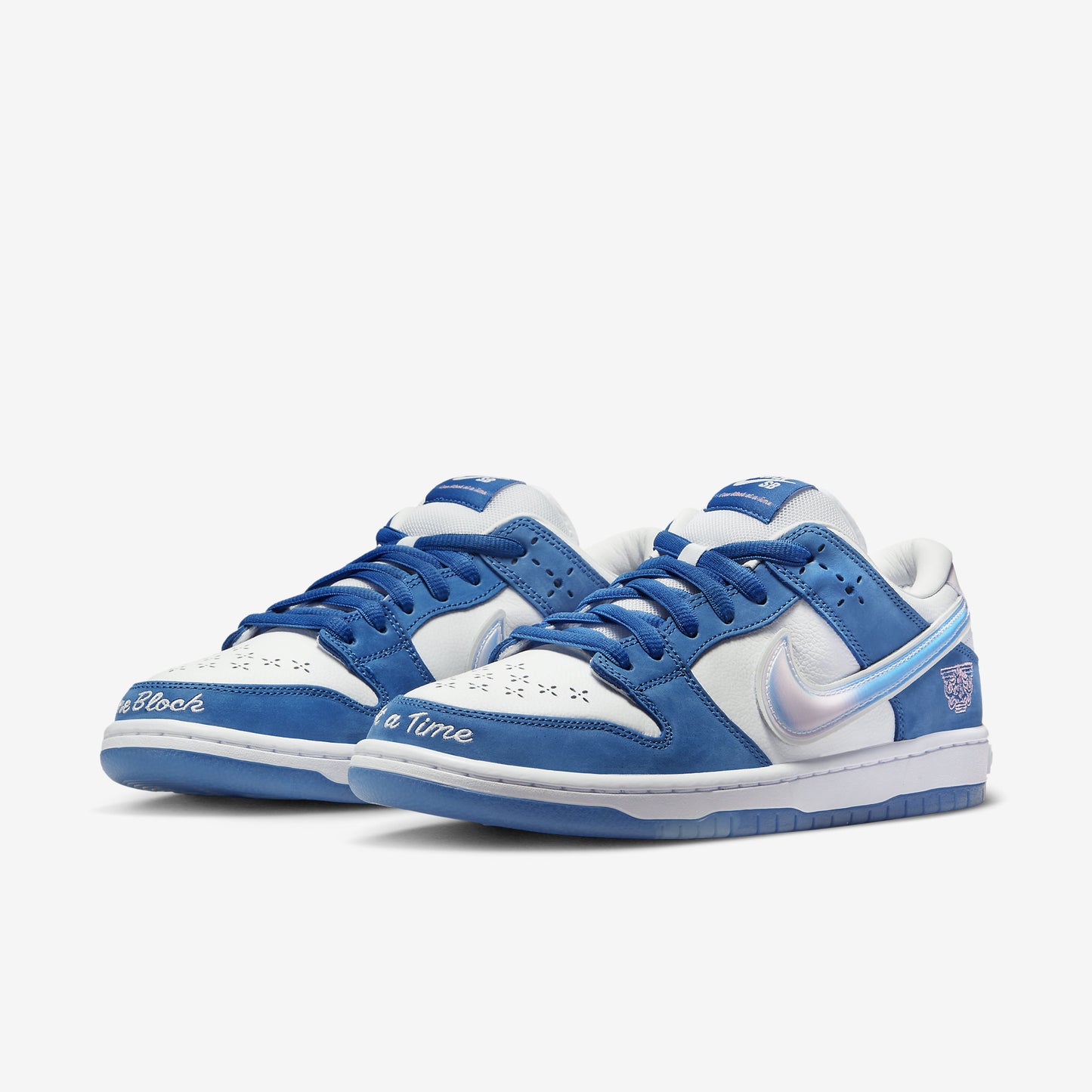 Nike SB Dunk Low x Born x Raised 'White Blue' FN7819-400 Men