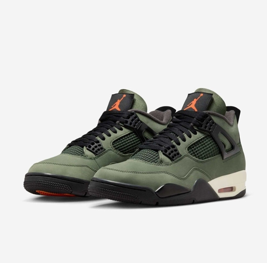 Undefeated x Air Jordan 4 Retro 2025 'Green' IB1519-200