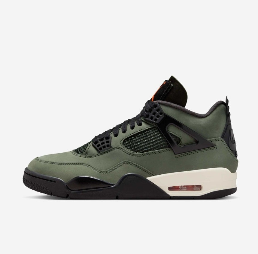 Undefeated x Air Jordan 4 Retro 2025 'Green' IB1519-200
