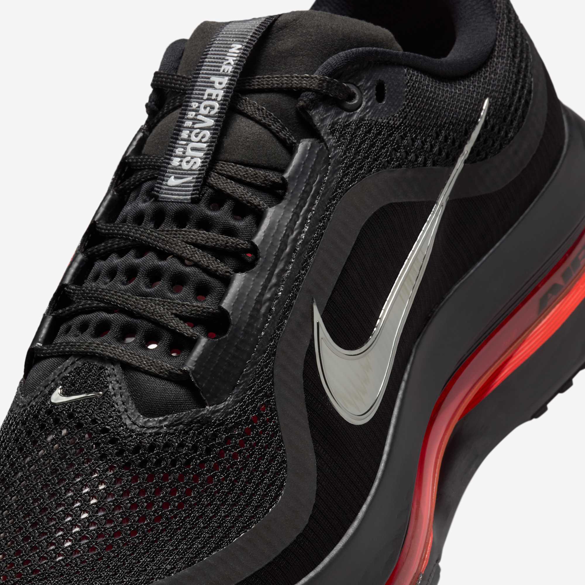 Nike Pegasus Premium Black Bright Crimson