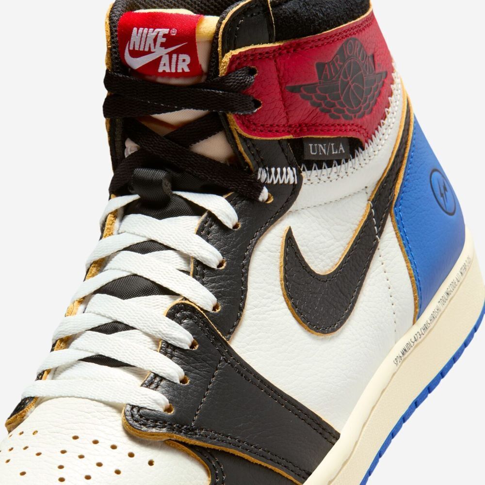 Fragment Design x Union LA x Air Jordan 1 Retro High OG 'Varsity Red Sport Royal'
