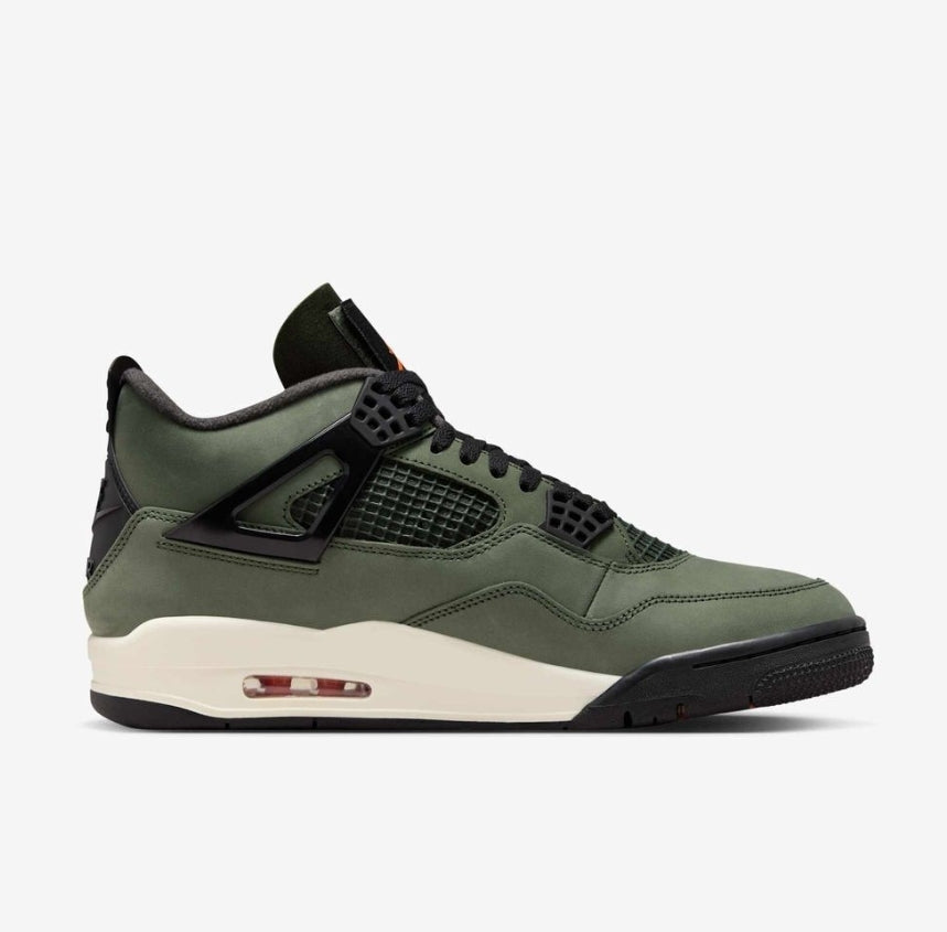 Undefeated x Air Jordan 4 Retro 2025 'Green' IB1519-200