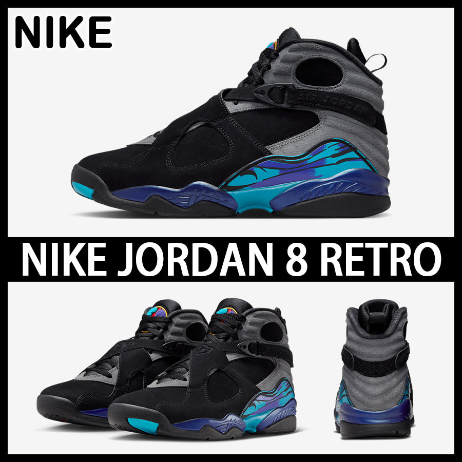 Air Jordan 8 Retro 2025 'Aqua' 305381-006 Men