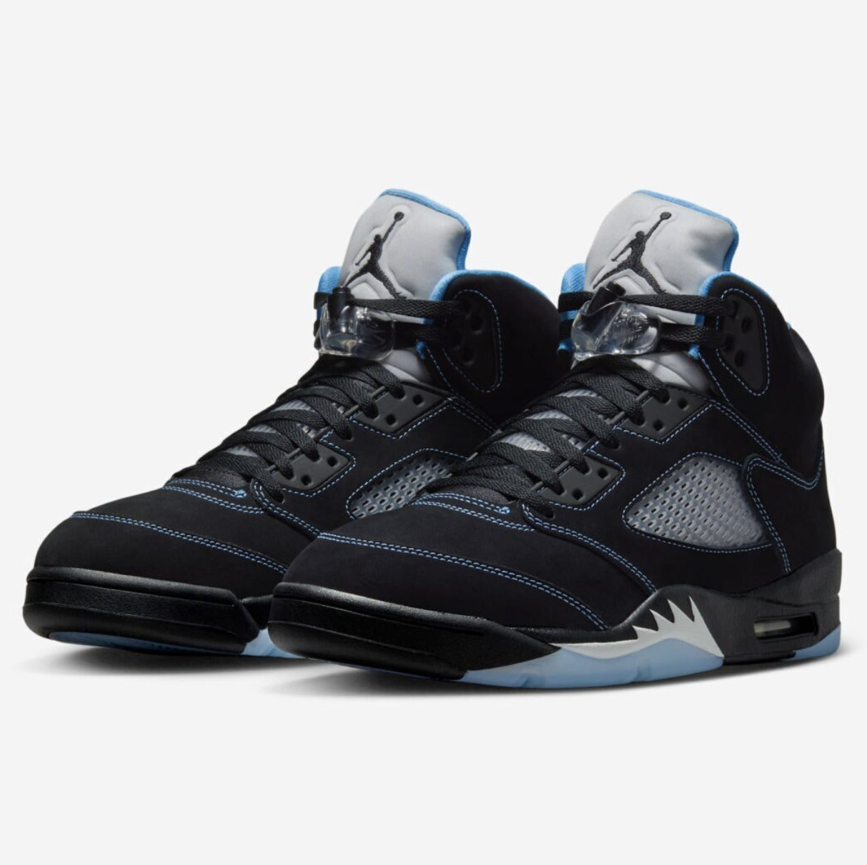 Air Jordan 5 Retro Noir Université Bleu DD0587-008 (2026)