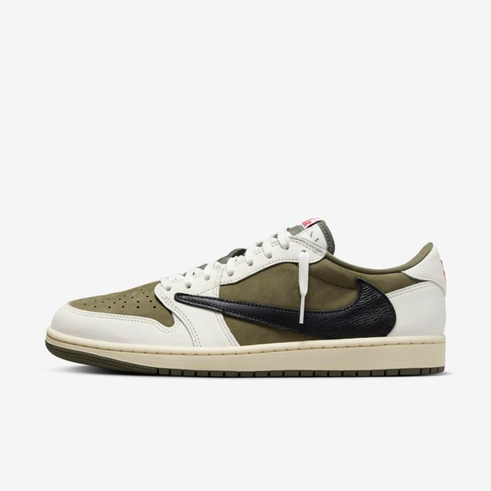 Travis Scott x Air Jordan 1 Retro Low OG SP 'Olive' DM7866-200 Men Women