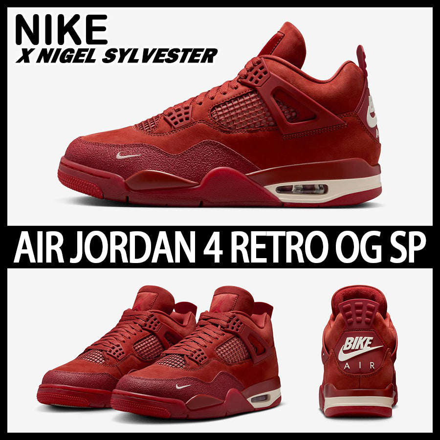 Air Jordan 4 Retro OG SP Nigel Sylvester Brick By Brick