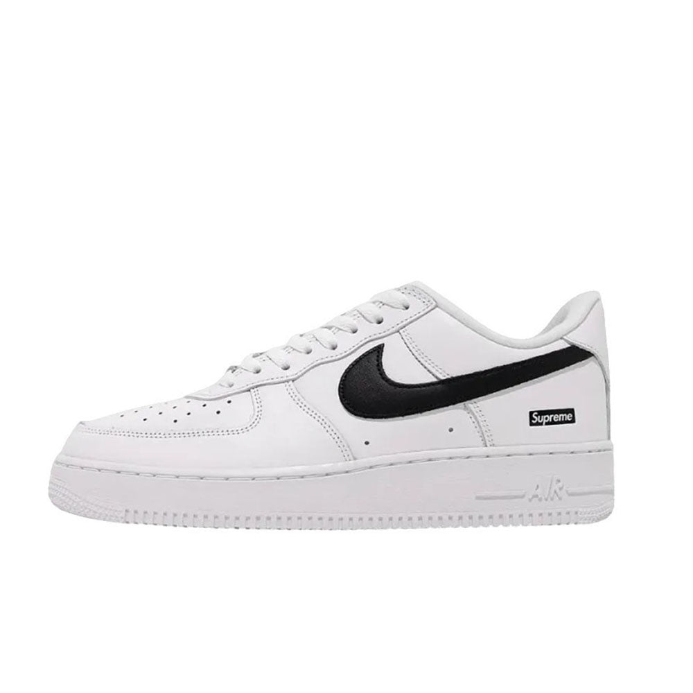 Supreme x Nike Air Force 1 Low 'Box Logo - White Black' CU9225-102