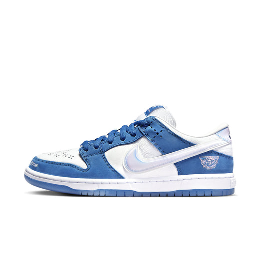 Nike SB Dunk Low x Born x Raised 'White Blue' FN7819-400 Herren