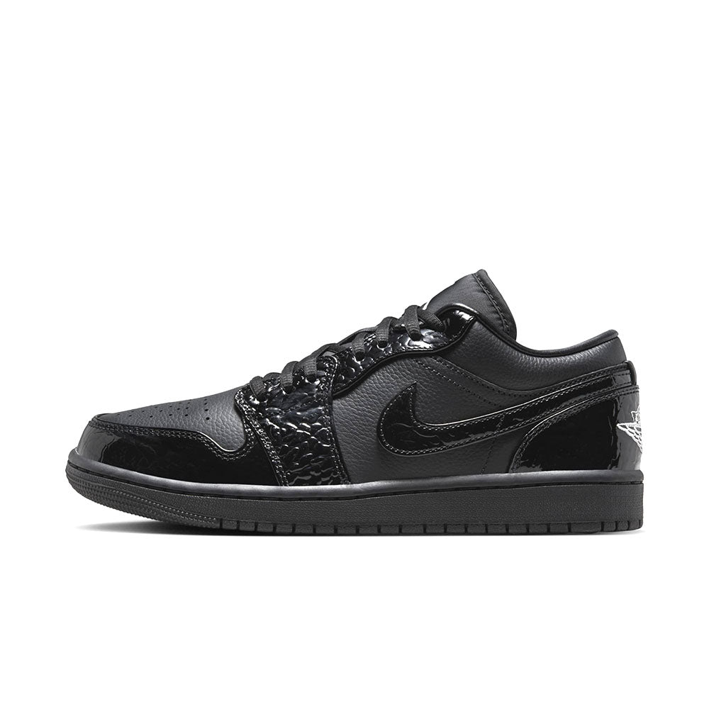 Air Jordan 1 Low SE 'Black Croc' HJ7743-010 Women Men