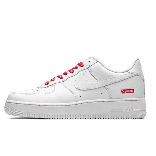 Supreme x Nike Air Force 1 Low 'Box Logo - White' CU9225-100